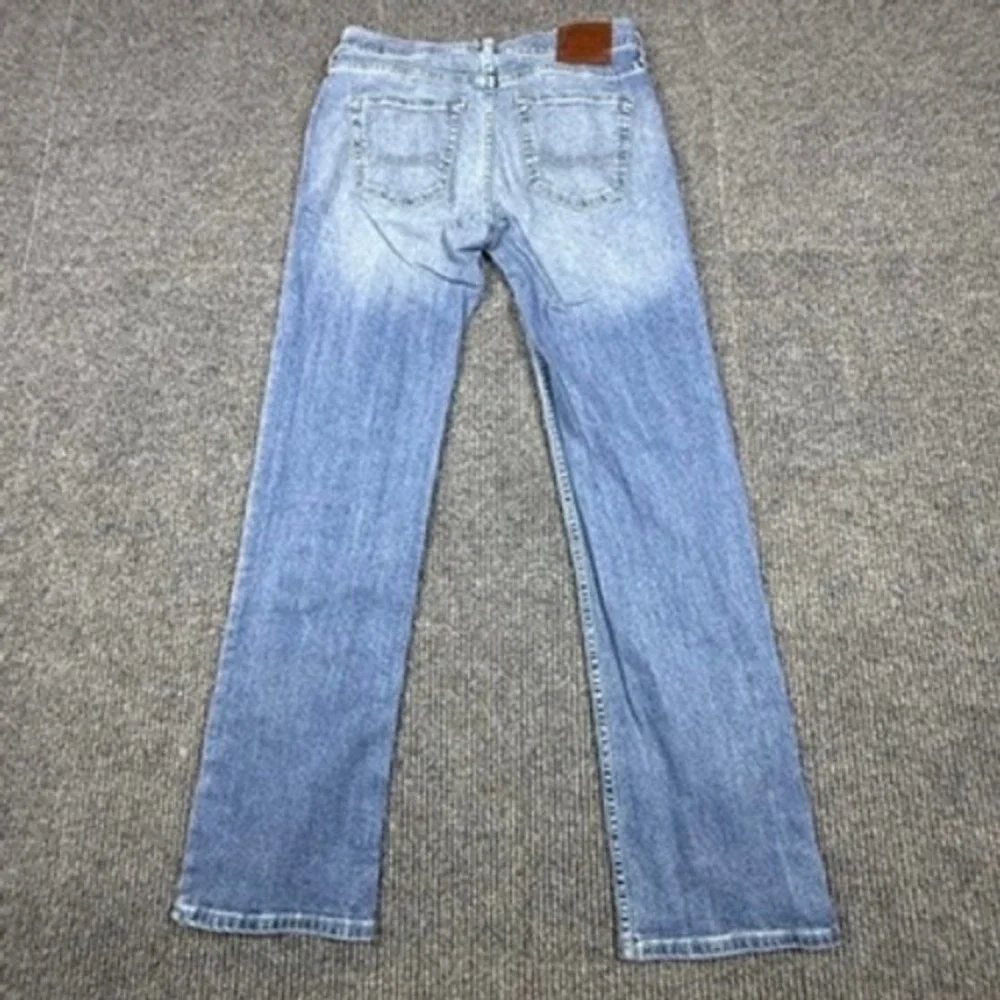 Hollister Epic Flex Straight Leg Jeans Mens 31x34 Light Wash Blue 331D2291